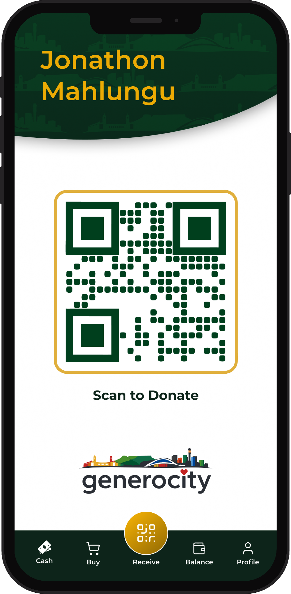 Scan your Guard's Generocity Code