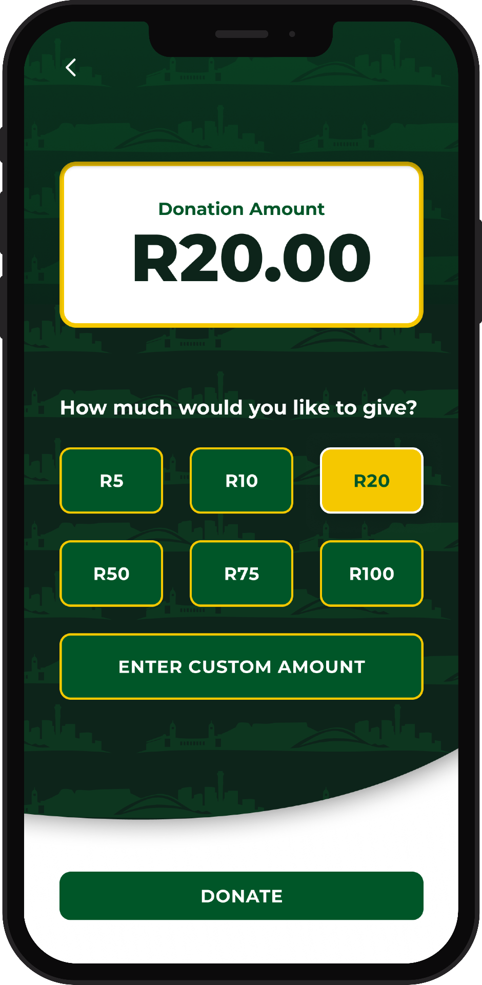 Choose your amount
